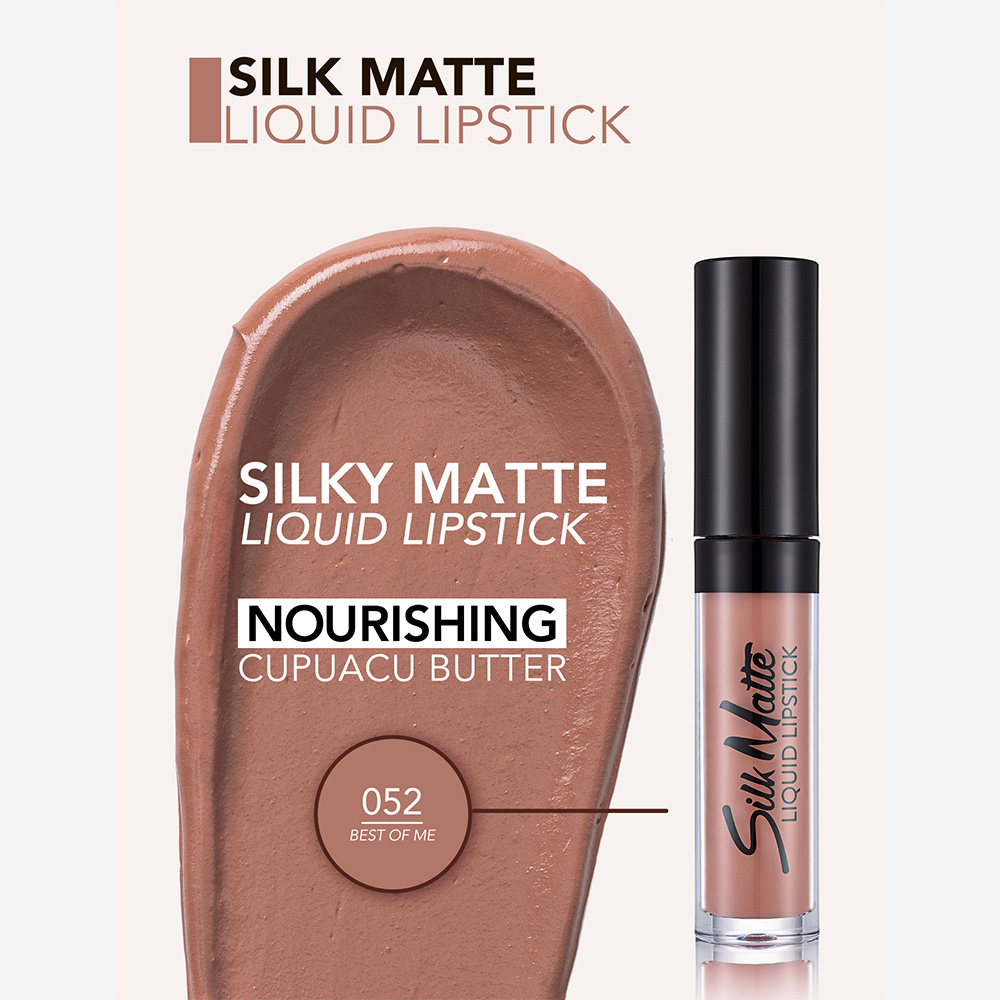 Flormar Silk Matte Liquid Lipstick - 52 Best Of Me