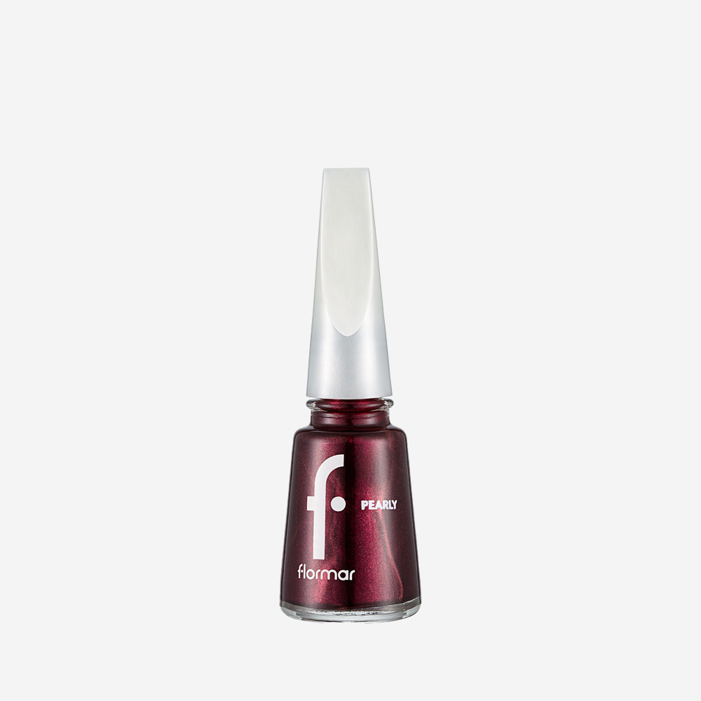 Flormar Pearly Nail Enamel- PL068 Velvet bordeaux -New