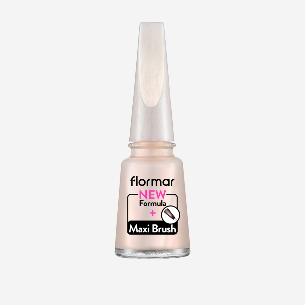 Flormar Pearly Nail Enamel- PL308 Snow Glam -New