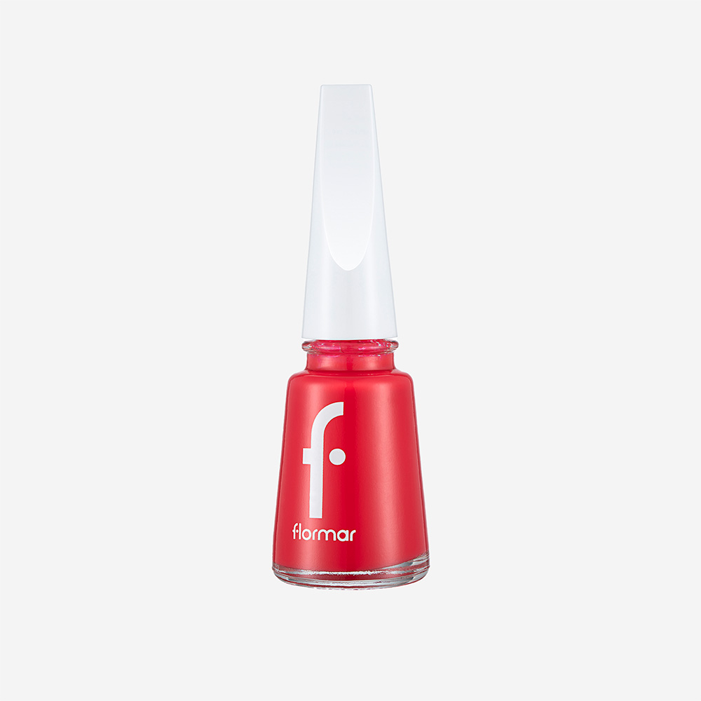 Flormar Classic Nail Enamel- 377 Red Coral -New