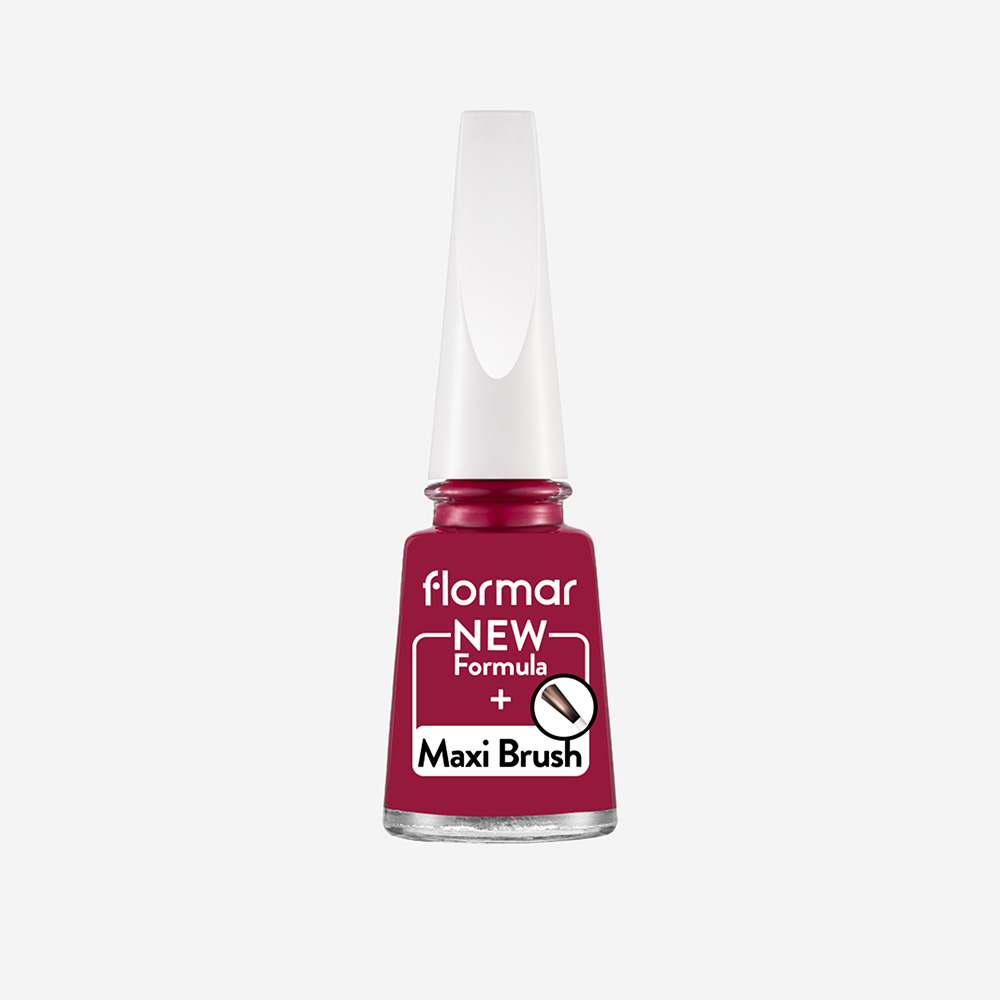 Flormar Classic Nail Enamel- 482 Exprsve Blckbrry -New