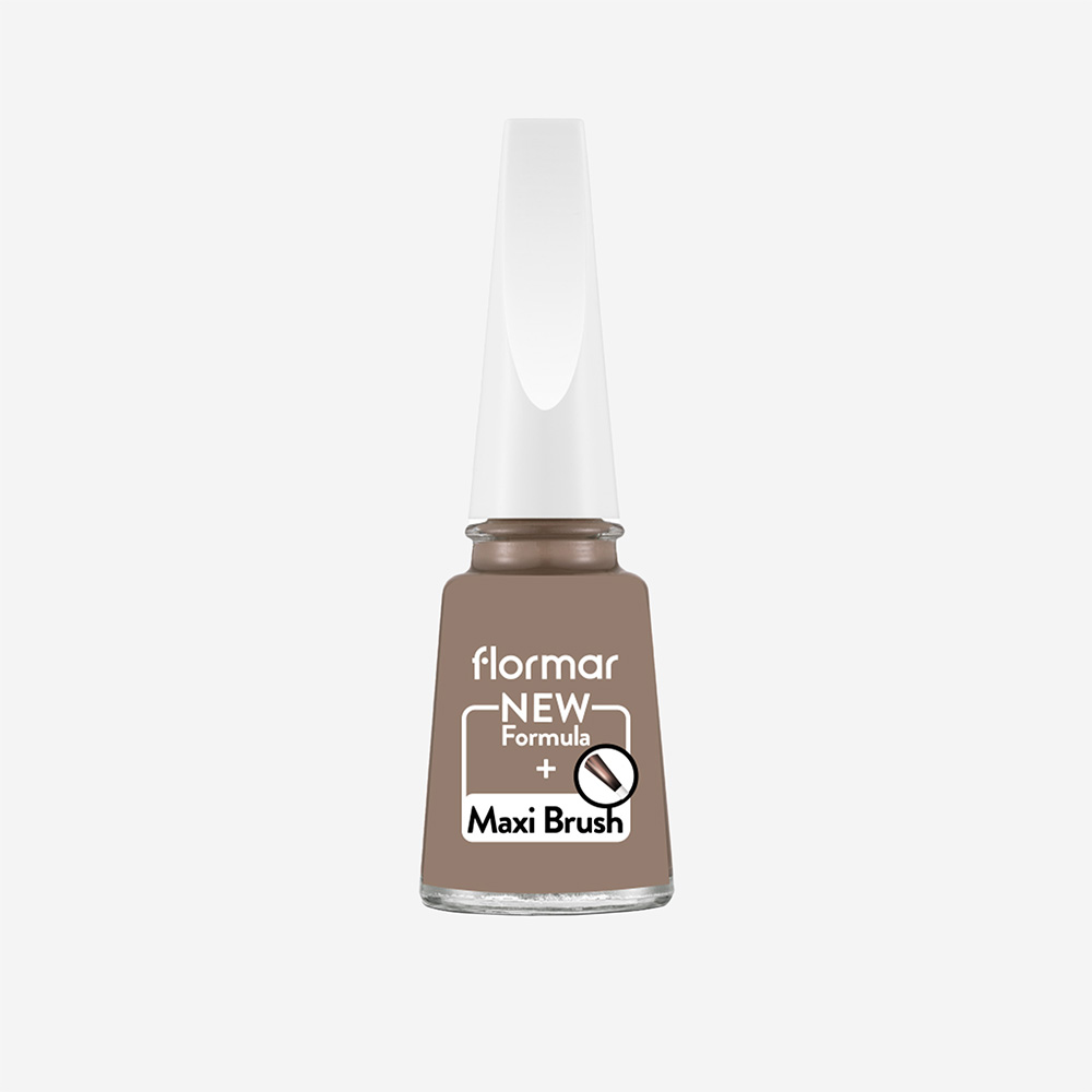 Flormar Classic Nail Enamel- 508 Minky Brown -New