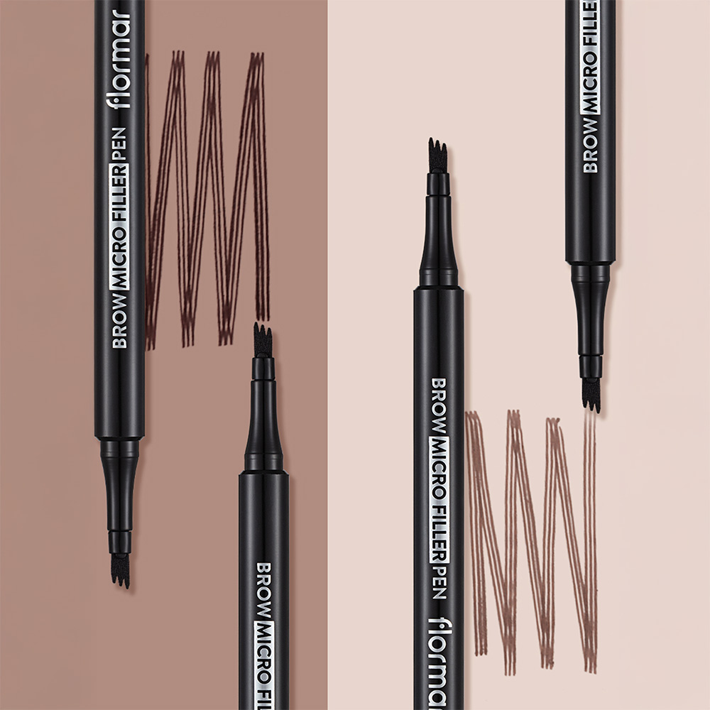 Flormar Brow Micro Filler Pen - 02 Medium Brown