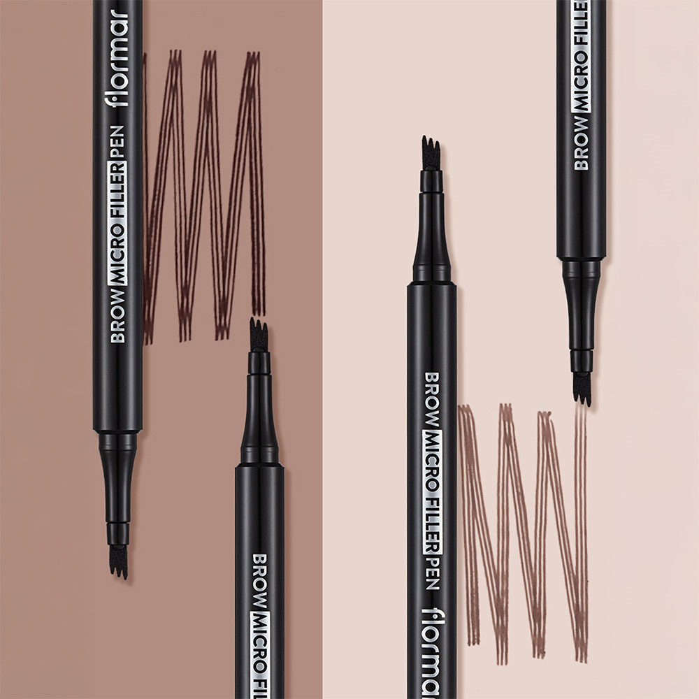 Flormar Brow Micro Filler Pen - 04 Deep Brown