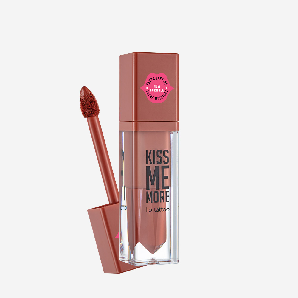 Flormar Kiss Me More Lip Tattoo New - 019 Caramel