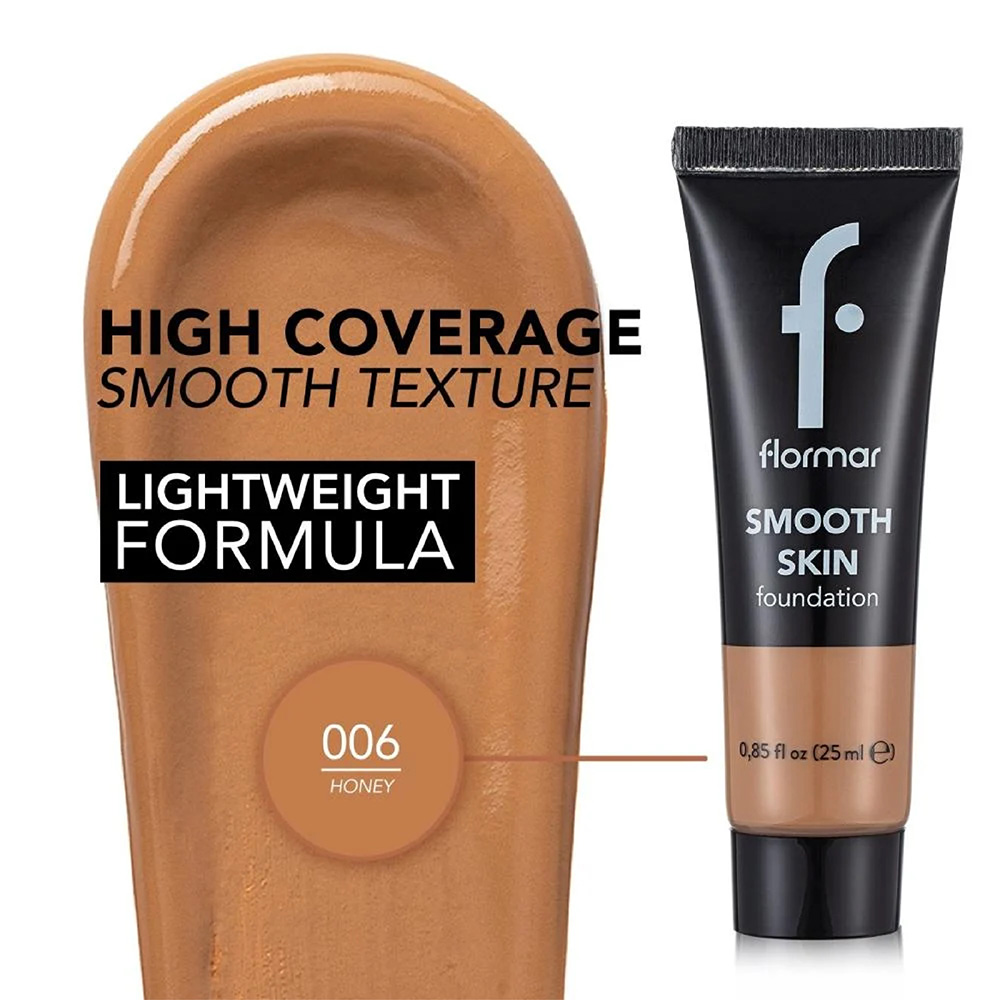 Flormar Smooth Skin Fdt-006 Honey