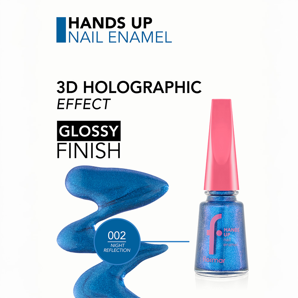 Flormar Festival Spirit Hands Up Nail Enamel 02 Night Reflection