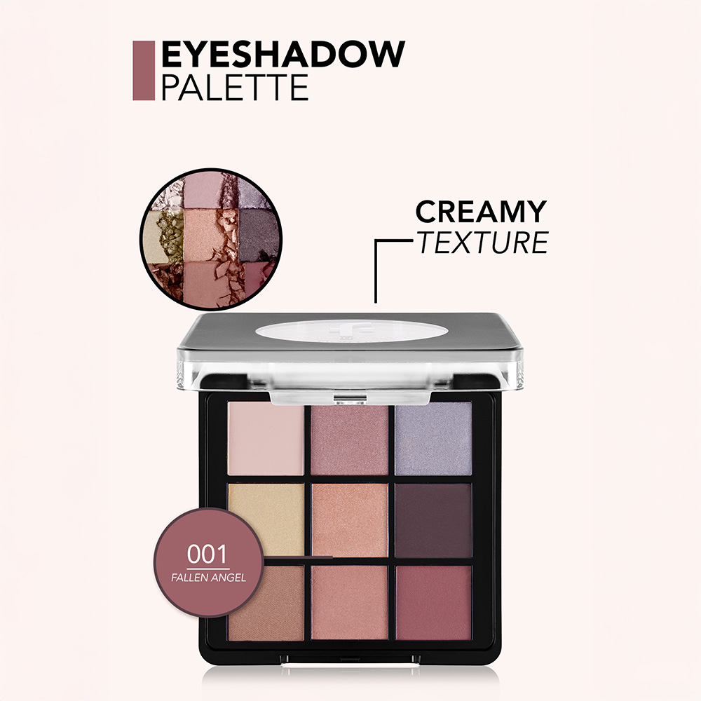 Flormar Eyeshadow Palette - 001 Fallen Angel