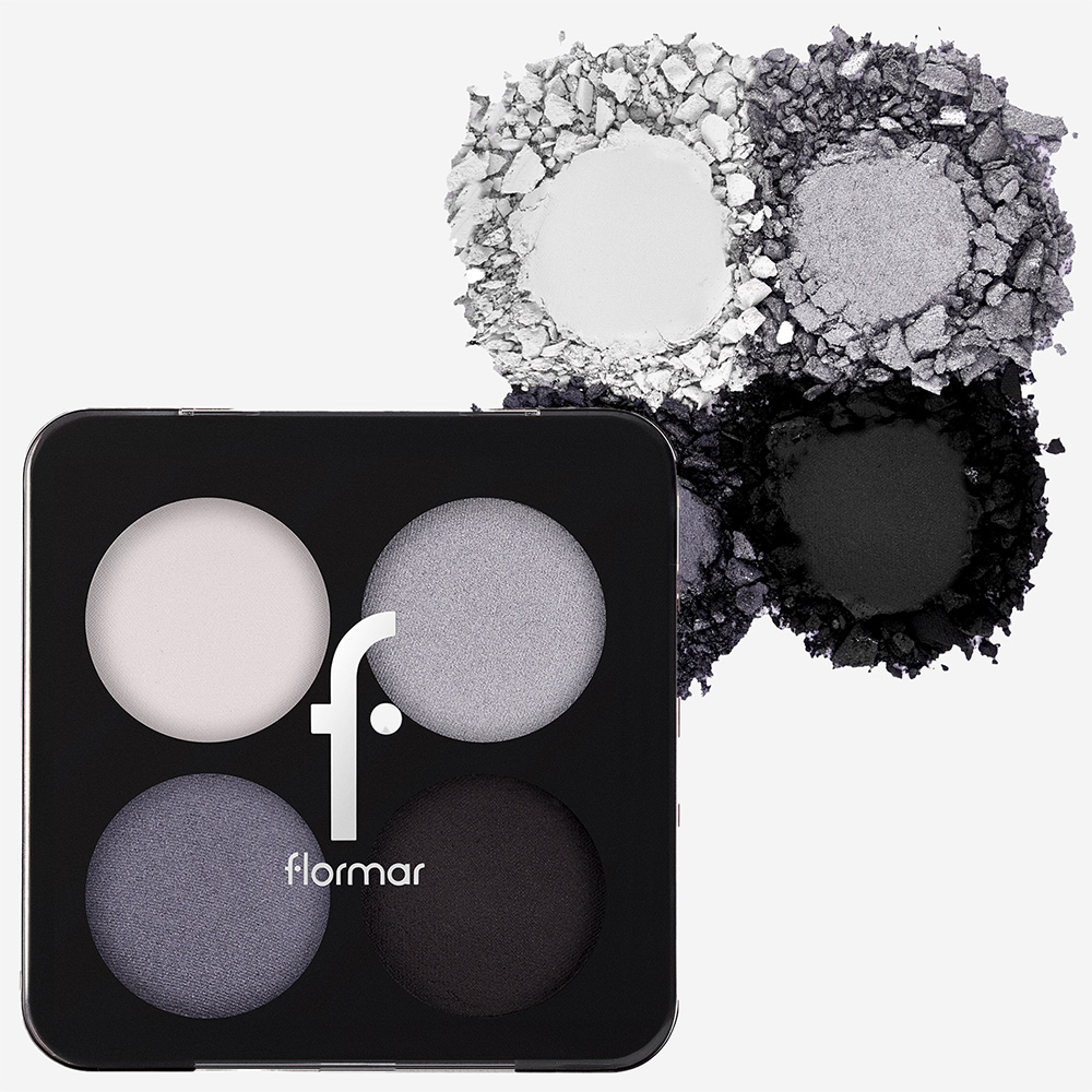 Flormar Color Palette Eyeshadow -002 Black Dust
