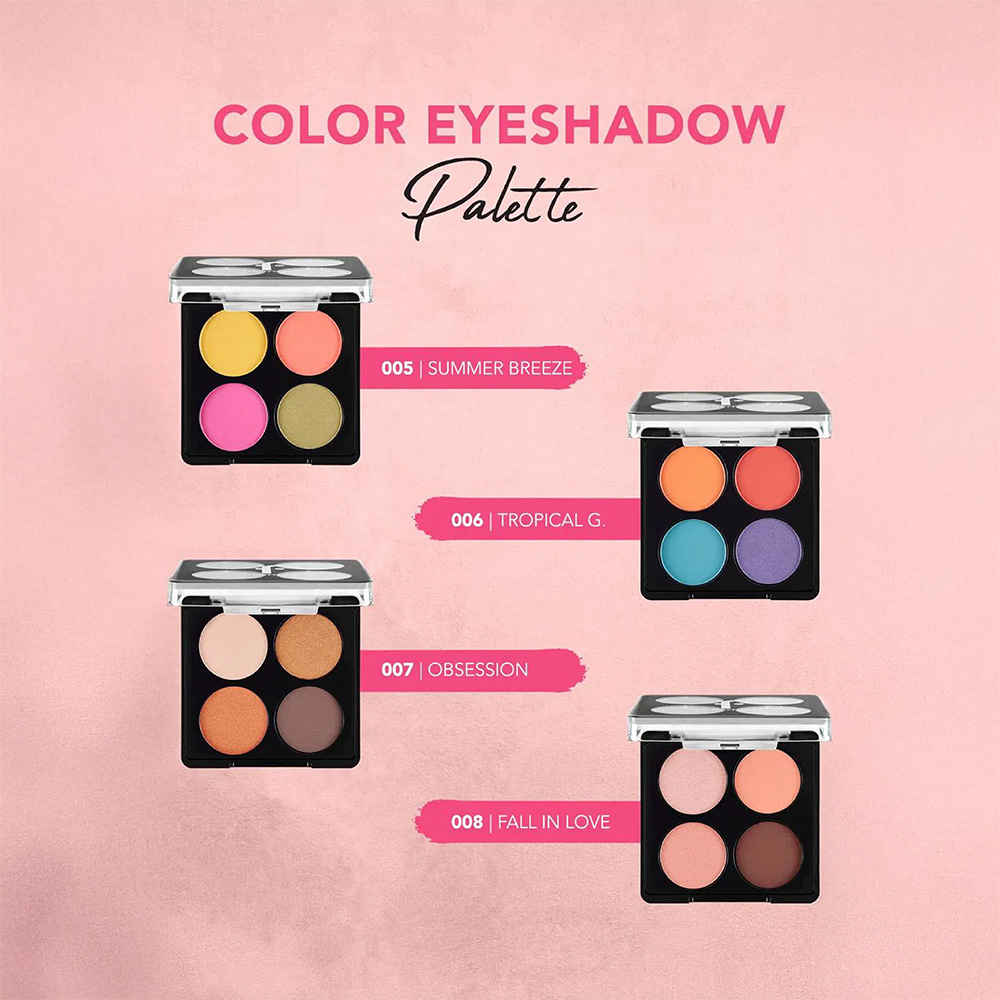 Flormar Color Palette Eyeshadow -005 Summer Breeze