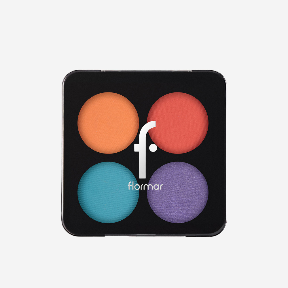 Flormar Color Palette Eyeshadow -006 Tropical Glam