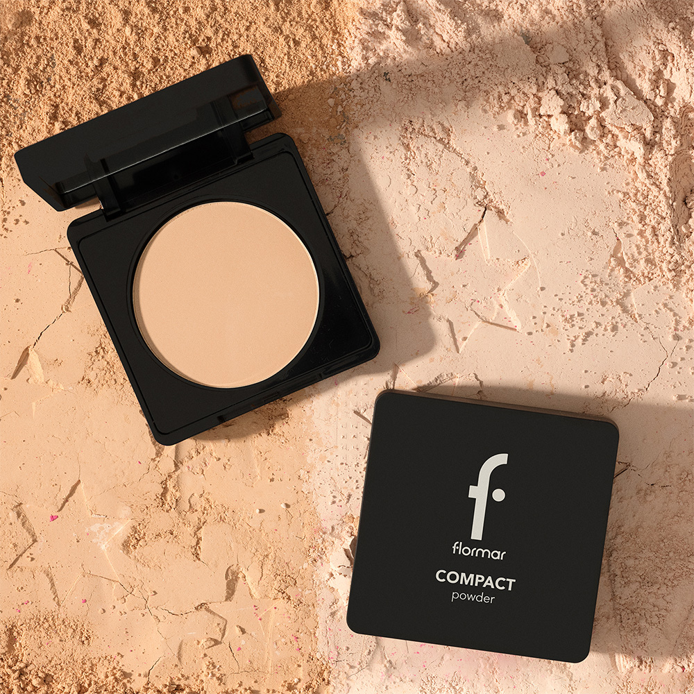 Flormar Compact Powder -104 Caramel