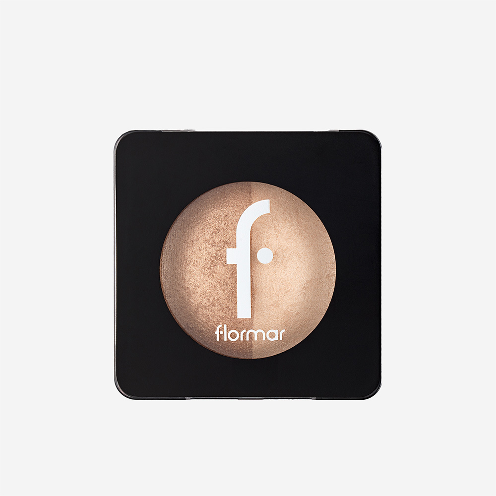 Flormar Baked Blush On - 055 Dual Gold