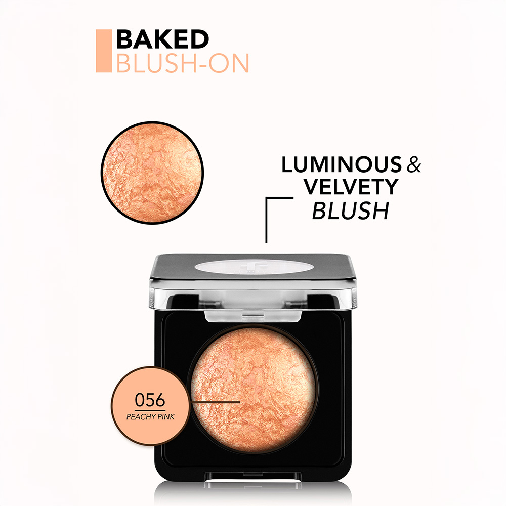 Flormar Baked Blush On - 056 Peachy Pink