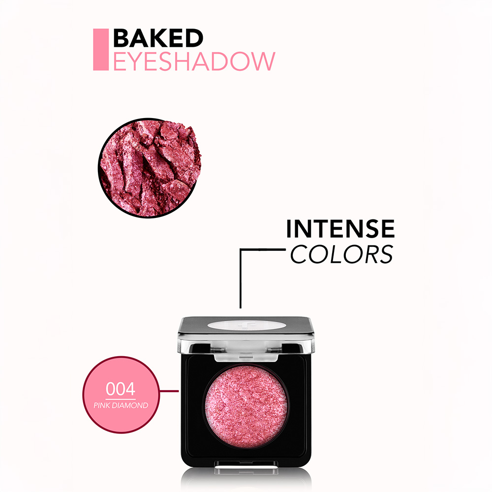 Flormar Baked Eyeshadow - 004 Pink Diamond