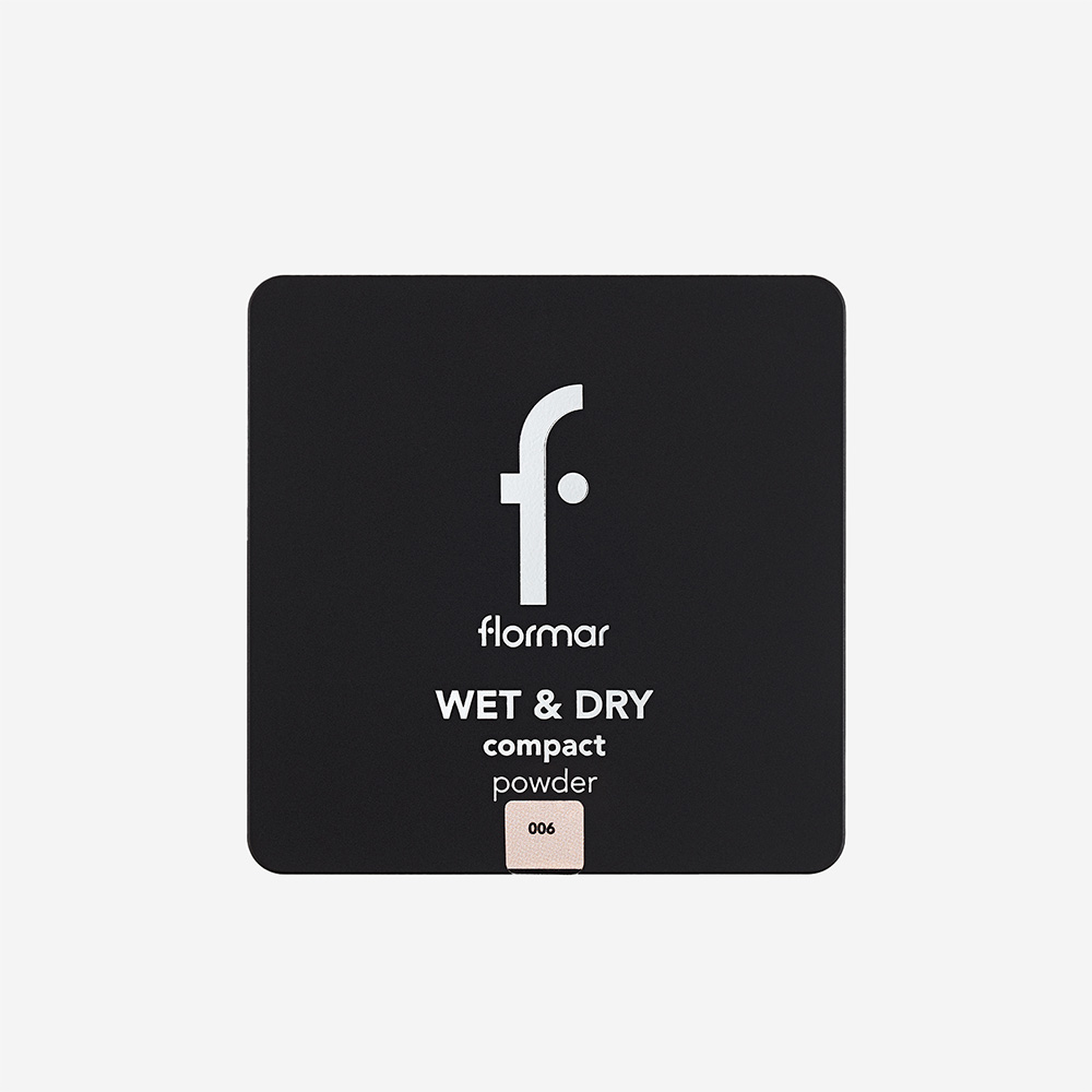 Flormar Wet & Dry Compact Powder - 006 Caramel Rose