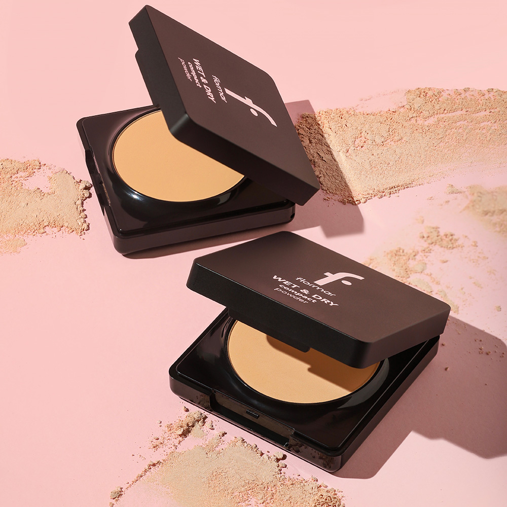 Flormar Wet & Dry Compact Powder - 006 Caramel Rose
