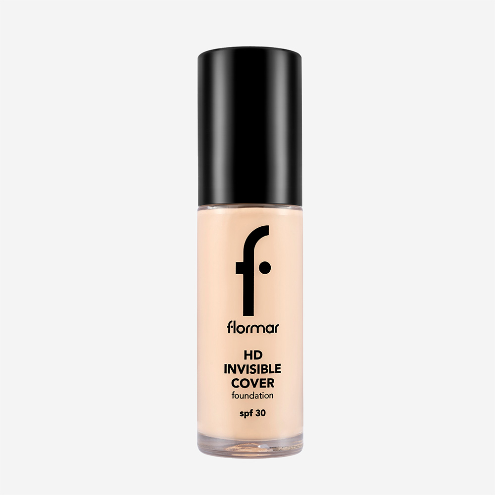 Flormar Invisible Cover Hd Fdt - 20 Porcelain