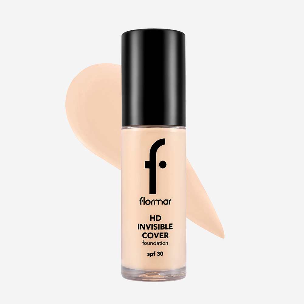 Flormar Invisible Cover Hd Fdt - 20 Porcelain
