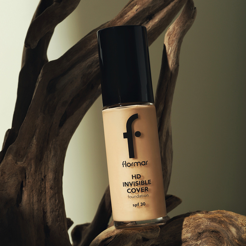 Flormar Invisible Cover Hd Fdt - 20 Porcelain