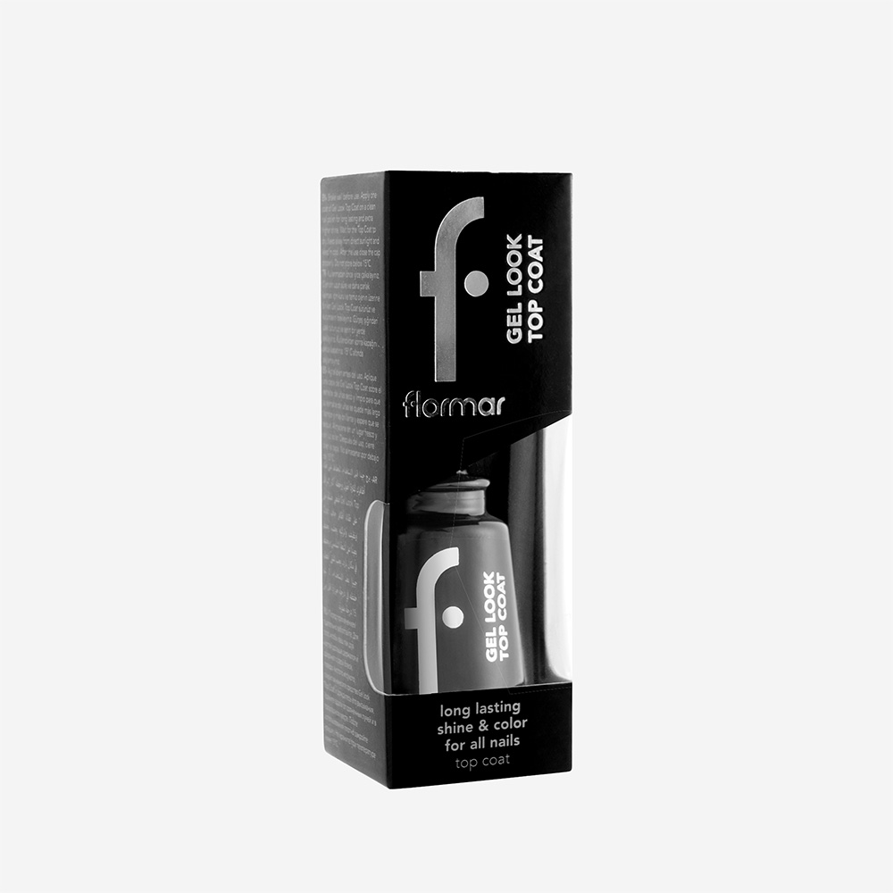 Flormar Nail Care 14 Top Coat - Gel Look