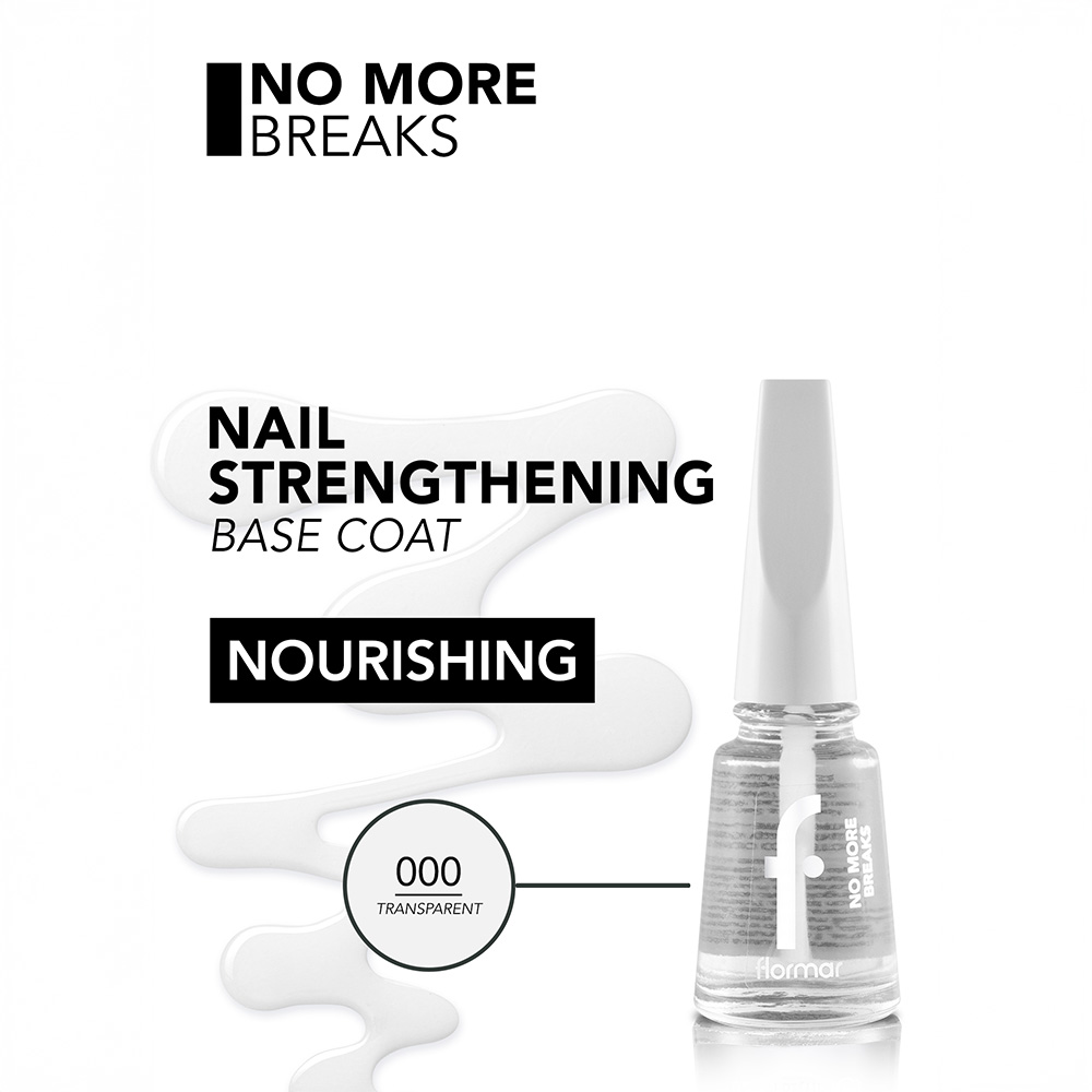 Flormar Nail Care 05 Base Coat - No More Breaks