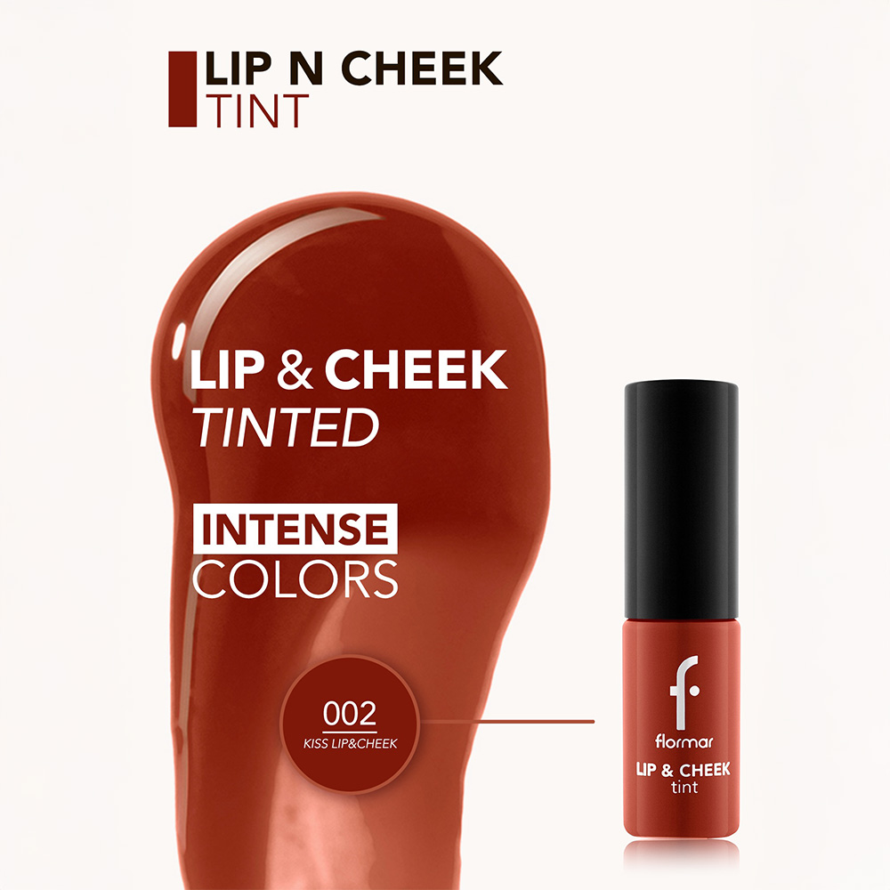 Flormar Lip & Cheek Tint 002 Kiss & Cheek