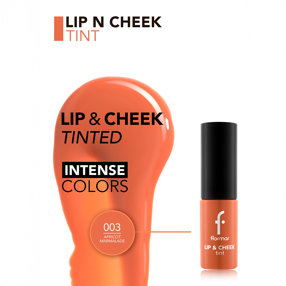 Flormar Lip & Cheek Tint 003 Apricot Marmalade