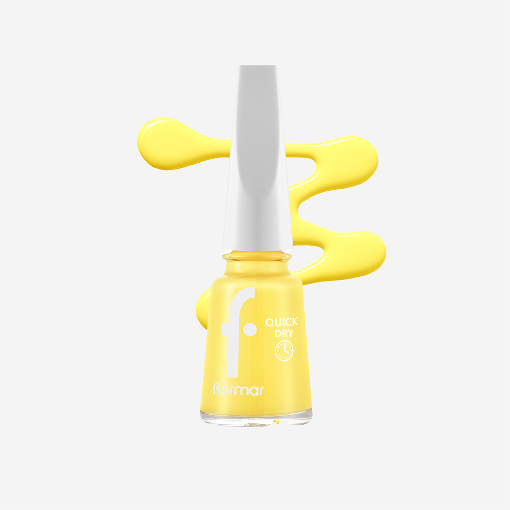 Flormar Quick Dry Nail Enamel - 53 Sunny Day