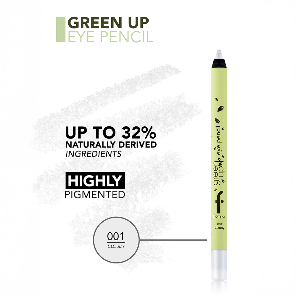 Flormar Green Up Eye Pencil PCL002 Snow Flake