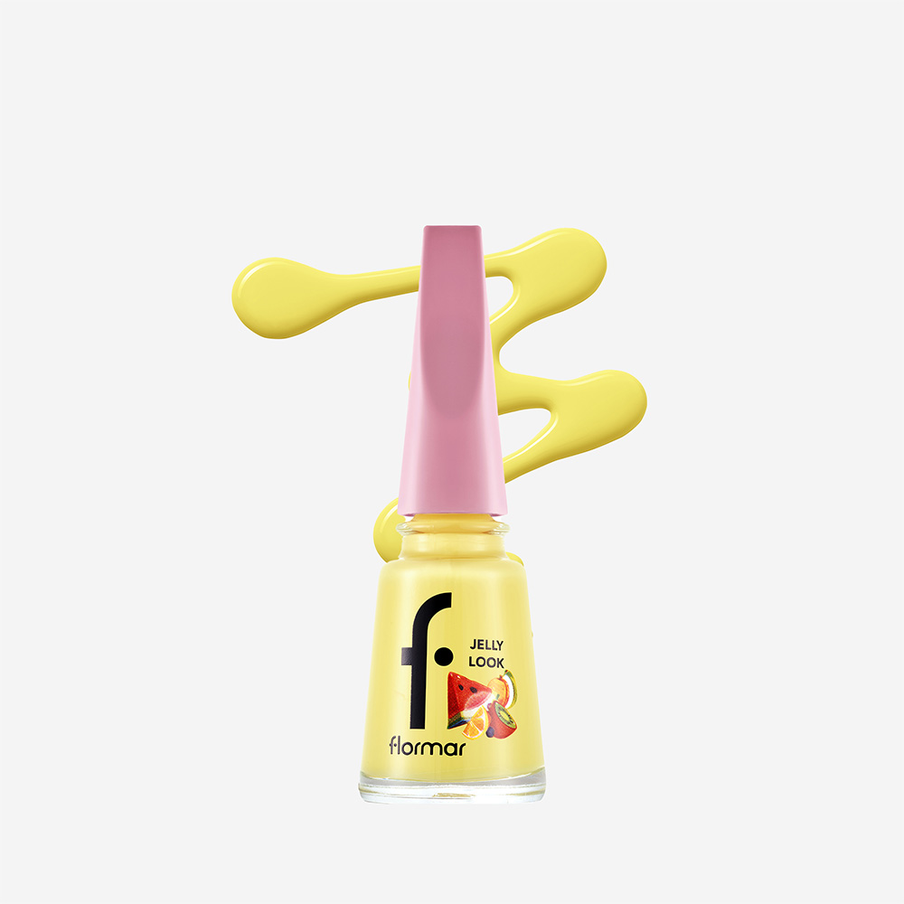 Flormar Jelly Look Nail Enamel - JL102 Sweet Lemon