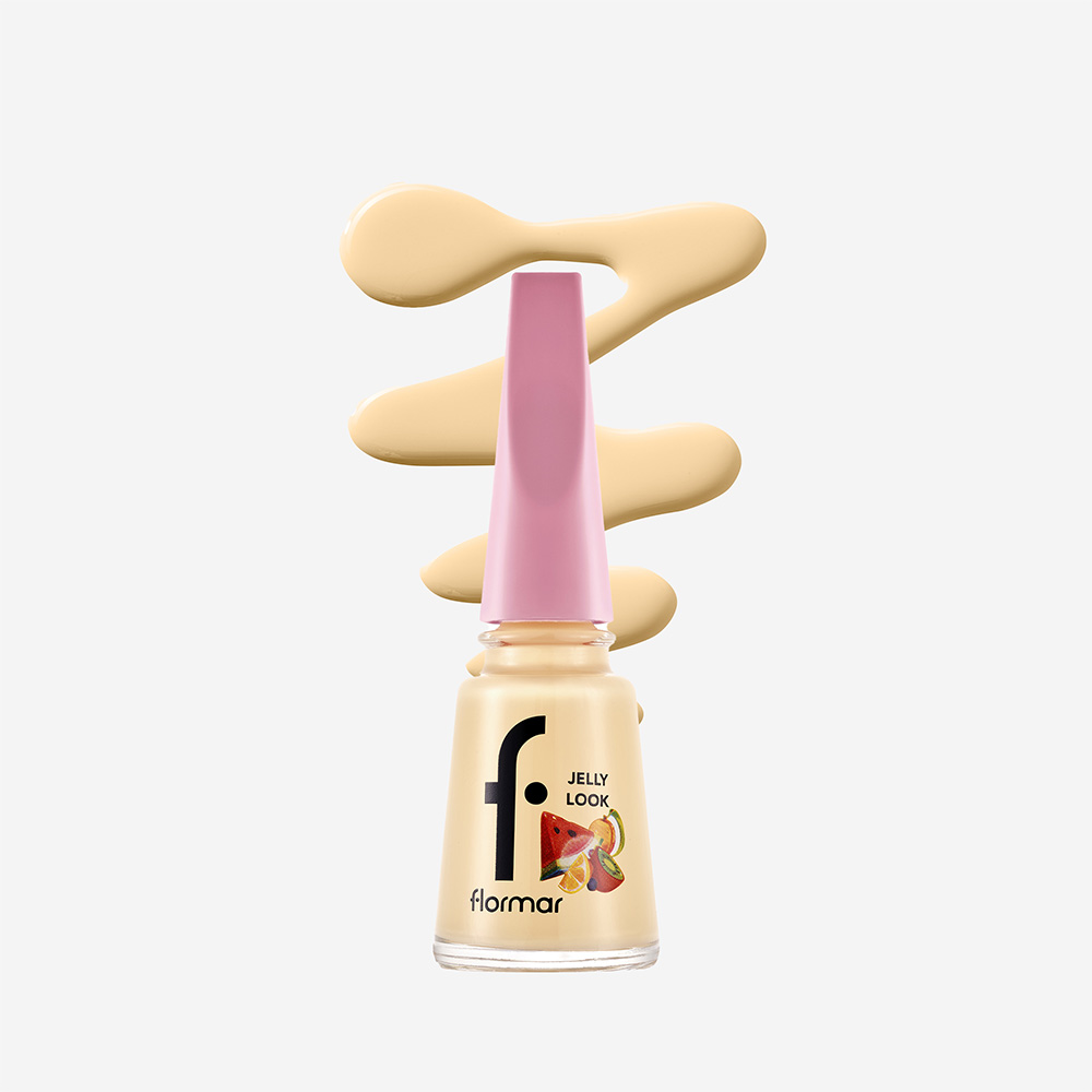 Flormar Jelly Look Nail Enamel - JL103 Melon Cream
