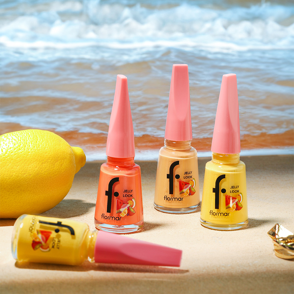Flormar Jelly Look Nail Enamel - JL103 Melon Cream