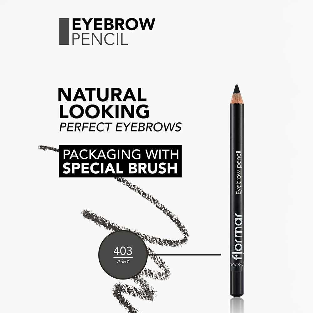 Flormar Eyebrow Pencil - 403 Ashy