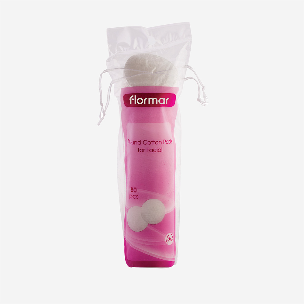 Flormar Round Cotton Pads For Facial