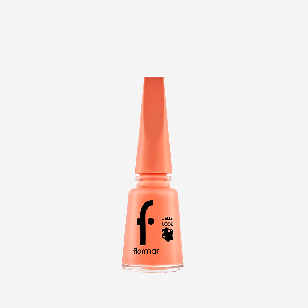 Flormar Jelly Look Nail Enamel - JL03 Coral Red