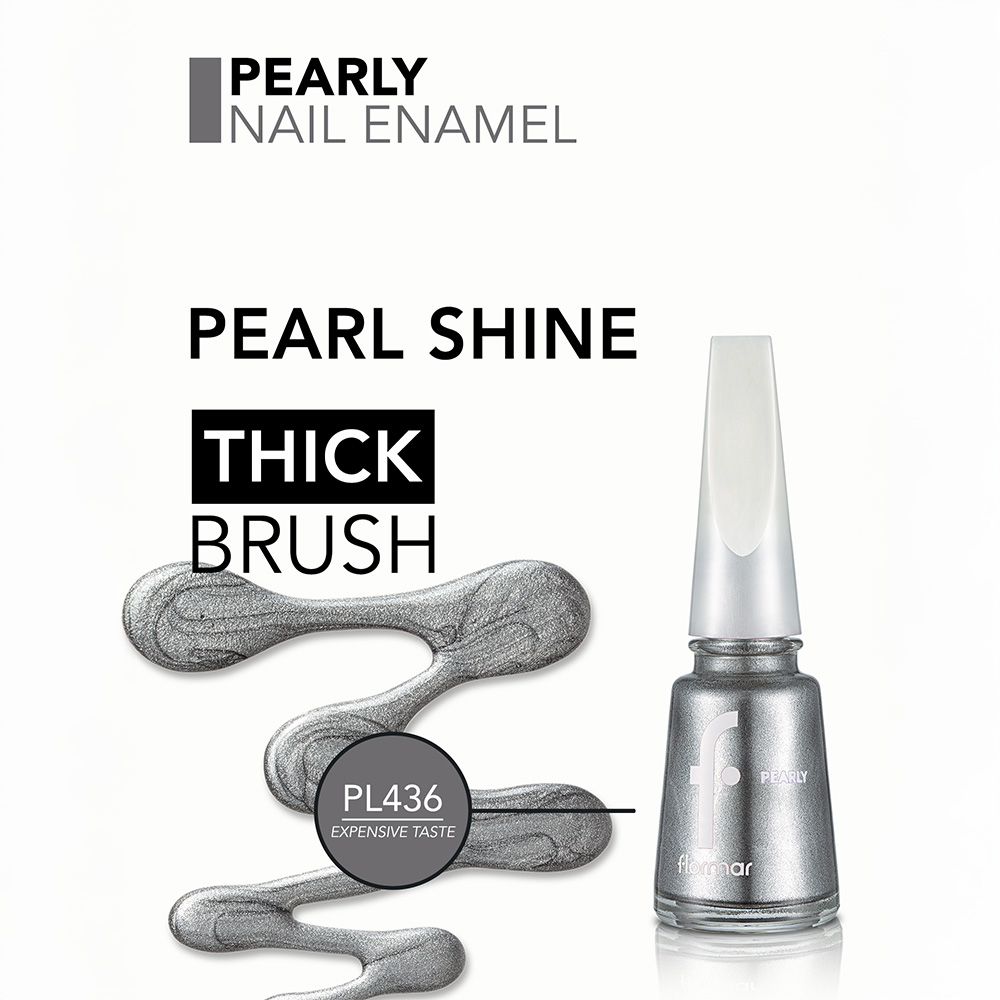 Flormar Pearly Nail Enamel - PL436 Expensive Taste