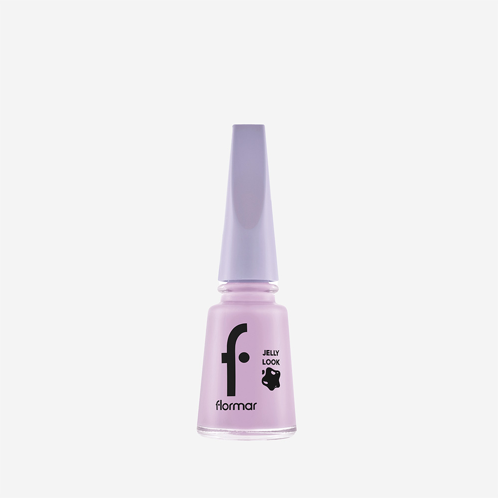 Flormar Jelly Look Nail Enamel - JL35 Crystal Blue