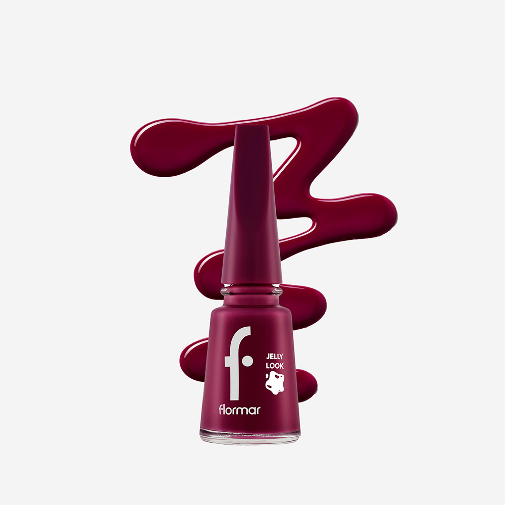 Flormar Jelly Look Nail Enamel - JL38 Sangria