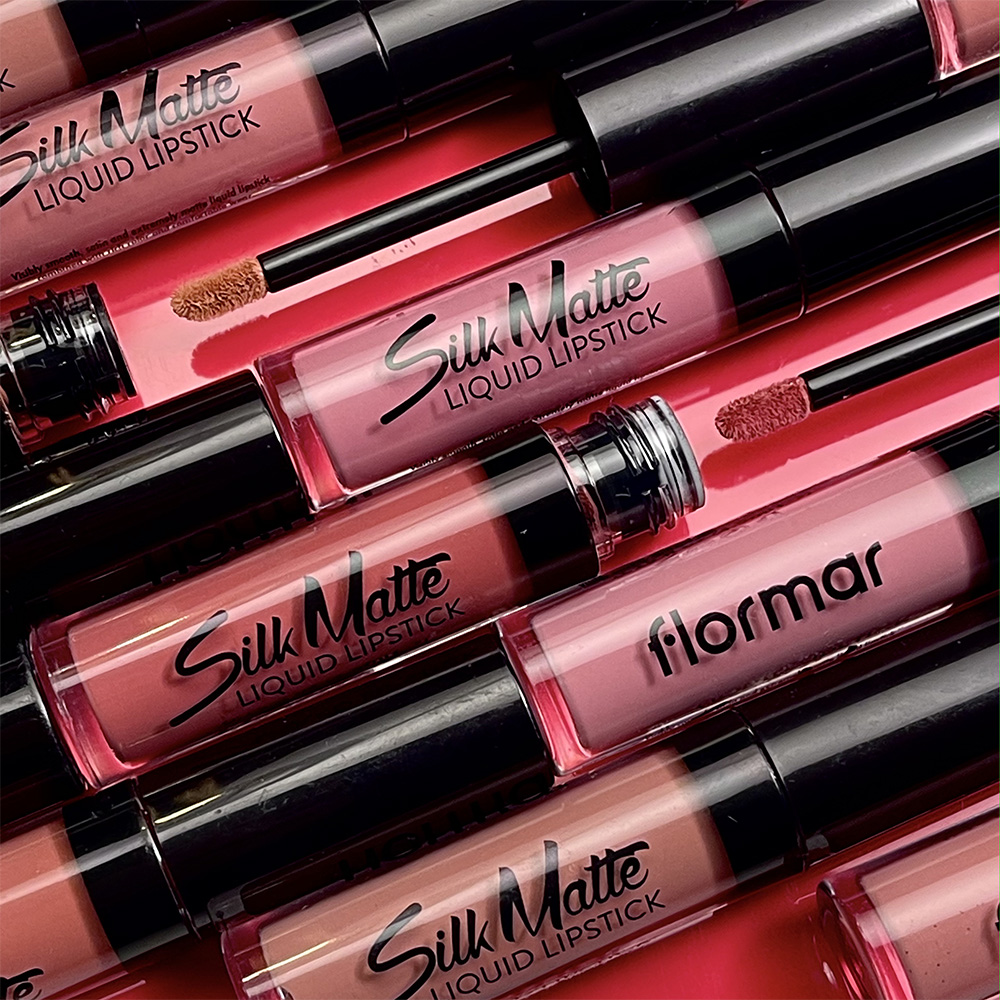 Flormar Silk Matte Liquid Lipstick - 08 Dark Violet