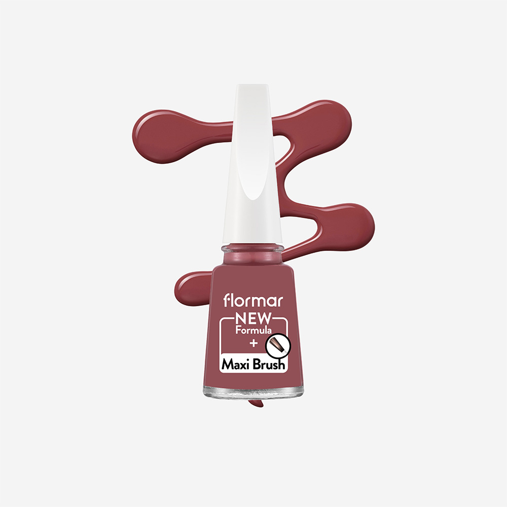 Flormar Classic Nail Enamel - 506 Peach 'n Cream