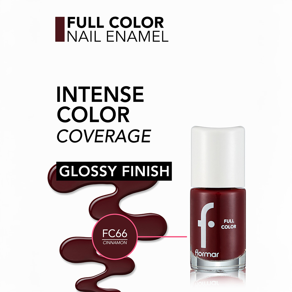 Flormar Full Color Nail Enamel - FC66 Cinnamon