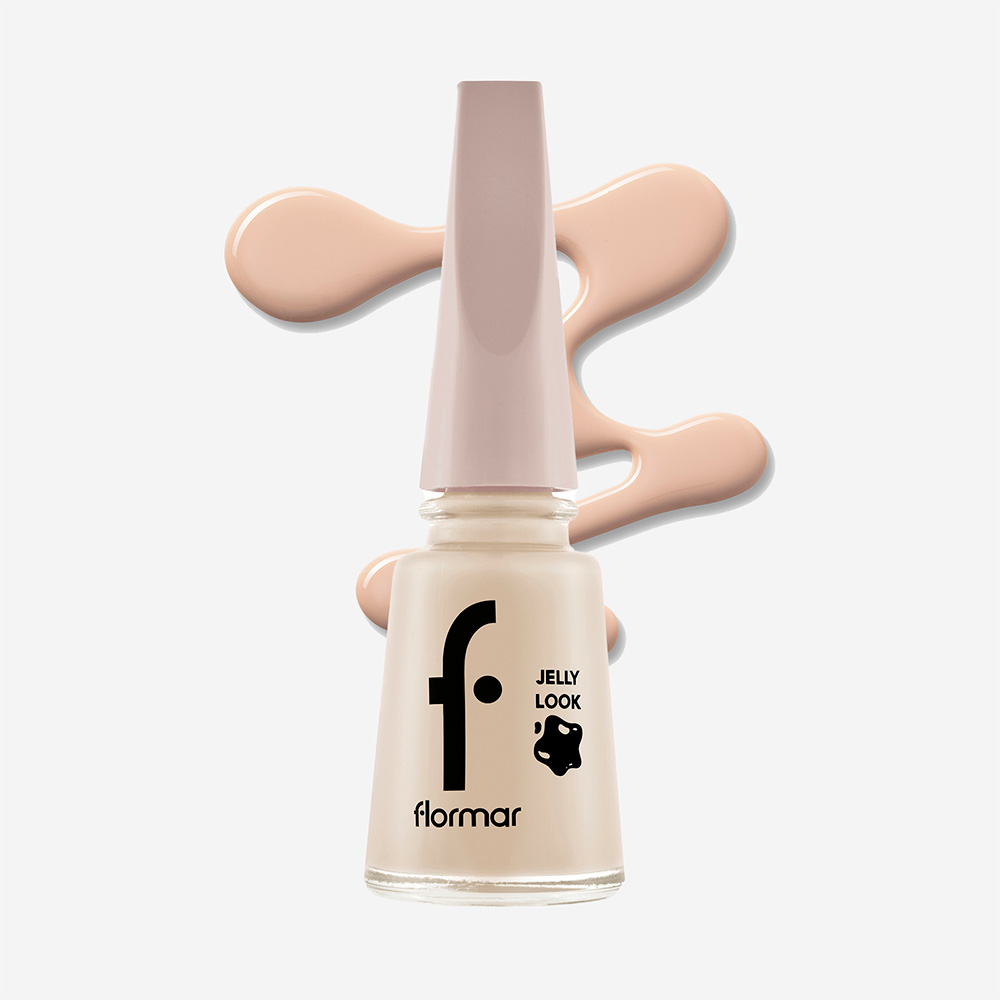 Flormar Jelly Look Nail Enamel - JL41 Whipped Cream