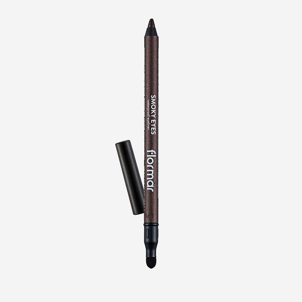 Flormar Smokey Eyes Waterproof Eyeliner - 06 Outstanding Bronze