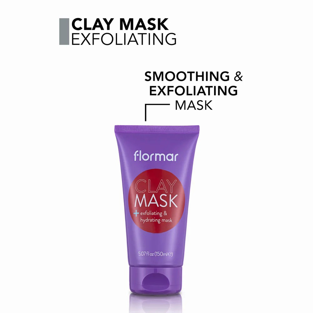 Flormar Clay Mask - Dry to Oily Skin 150mL