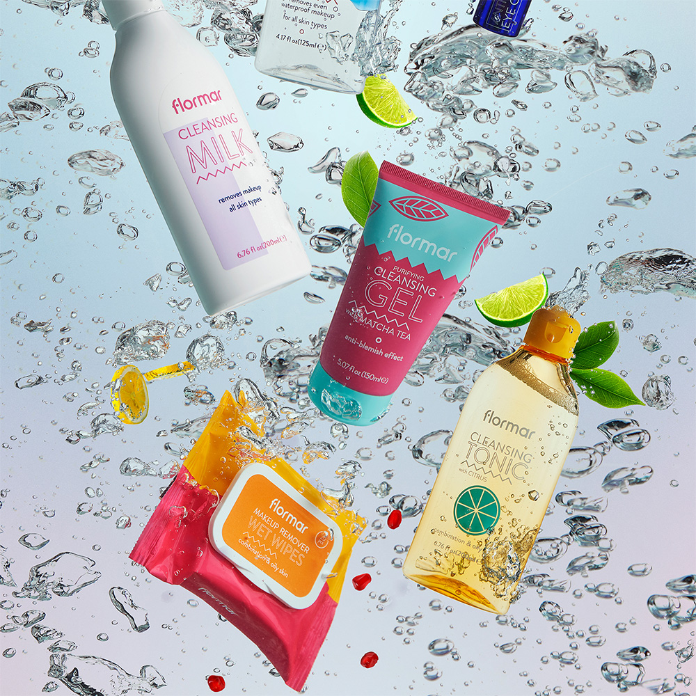 Flormar Wet Wipes - 02 Combination & Oily Skin 20wipes