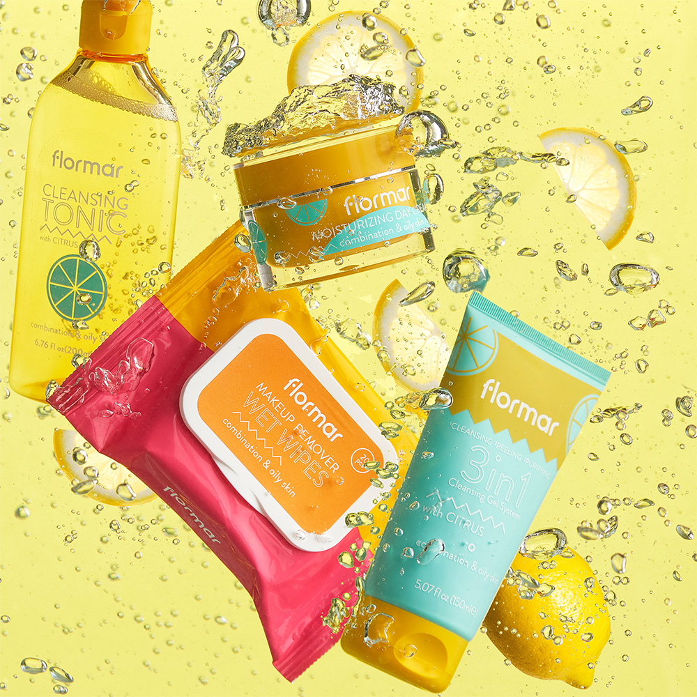 Flormar Wet Wipes - 02 Combination & Oily Skin 20wipes