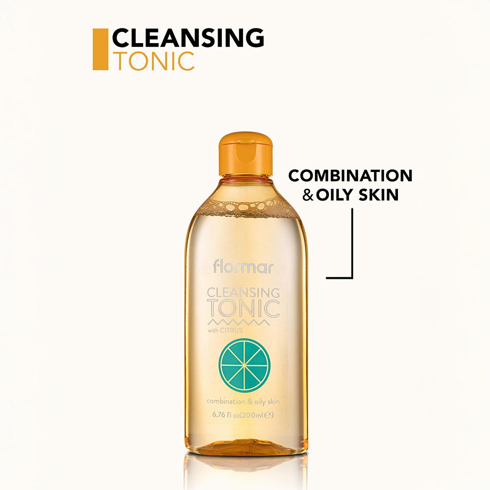 Flormar Cleansing Tonic - 02 Combination & Oily Skin 200mL