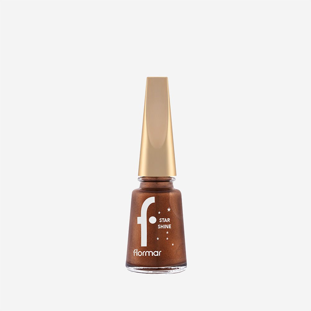 Flormar Star Shine Nail Enamel - 05 Bronze Flash