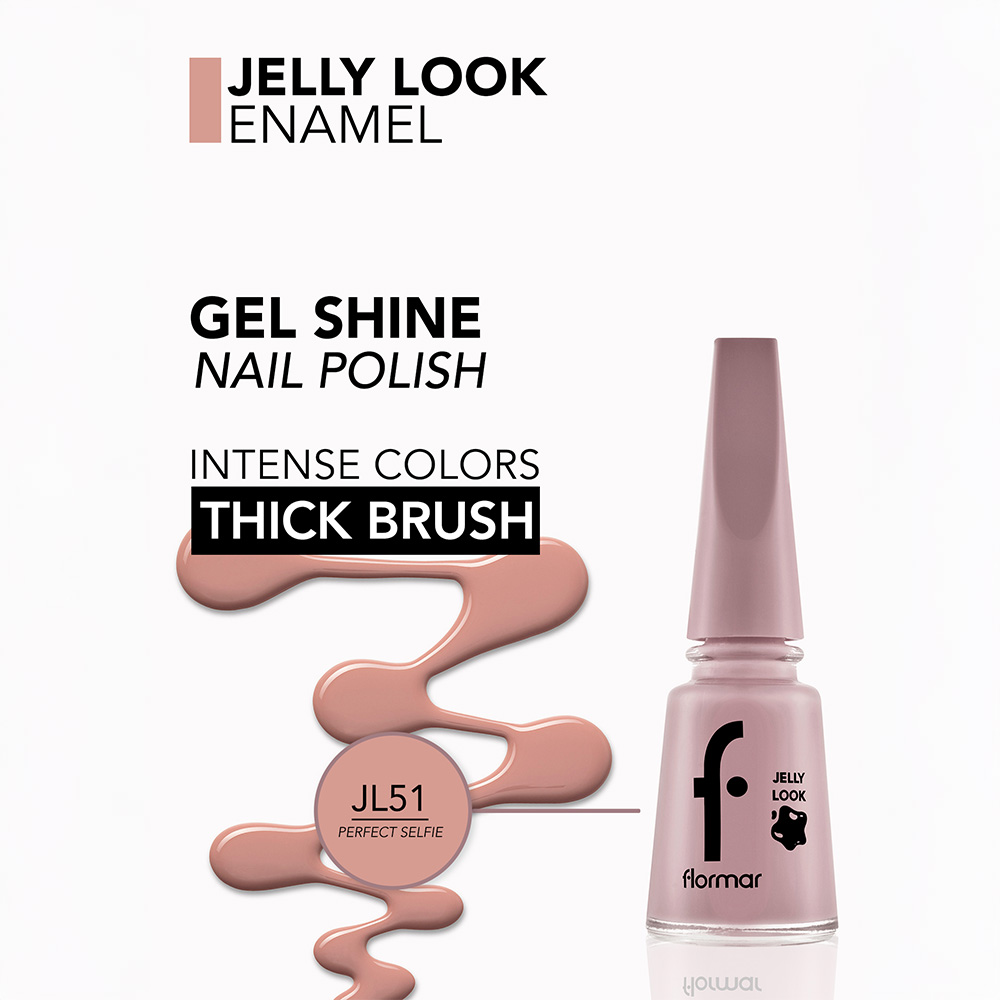 Flormar Jelly Look Nail Enamel - JL51 Perfect Selfie